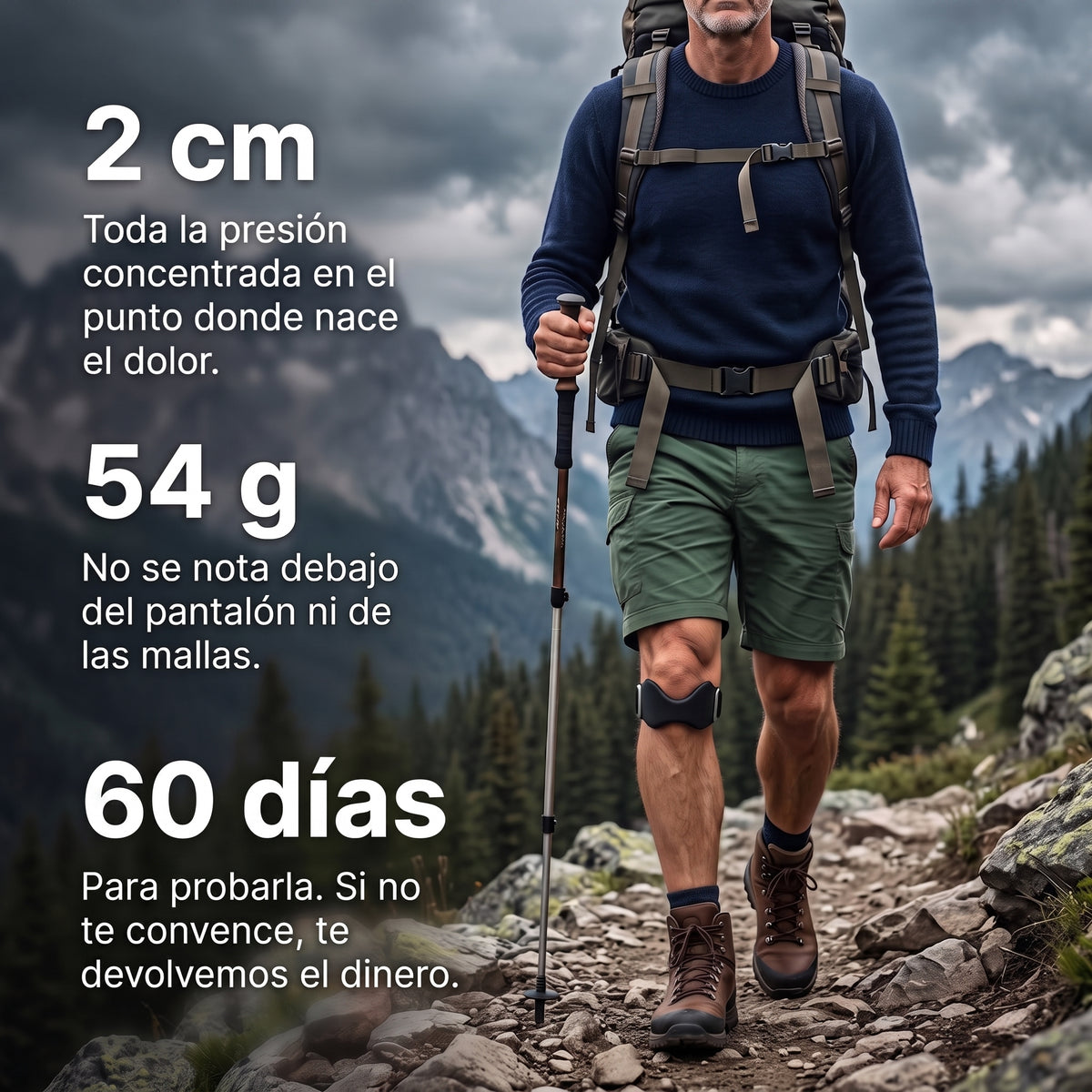 RotuPoint™ — Presión focalizada bajo la rótula